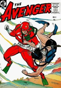 Cover of The Avenger #2