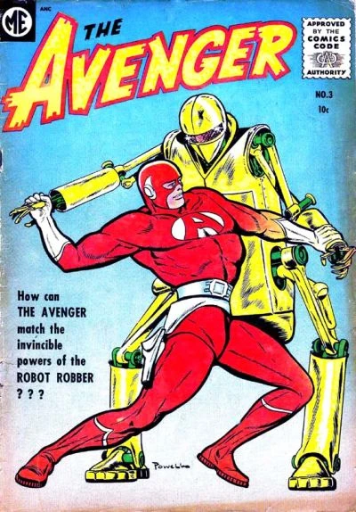 Cover of The Avenger #3