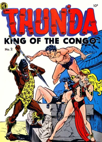 Cover of Thun'da, King of the Congo #2