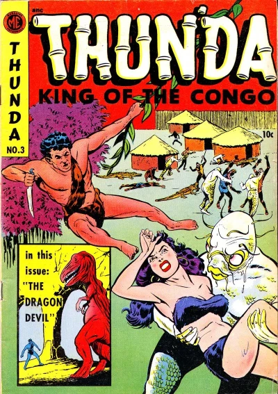 Cover of Thun'da, King of the Congo #3: The Axe of Death