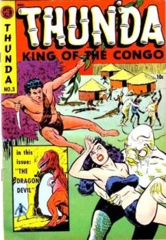Cover of Thun'da, King of the Congo #3: The Axe of Death