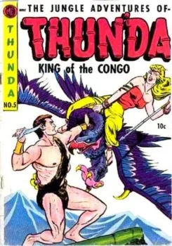 Cover of Thun'da, King of the Congo #5: The Flying Devils