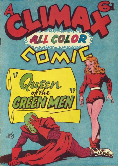 Cover of Queen of the Green Men