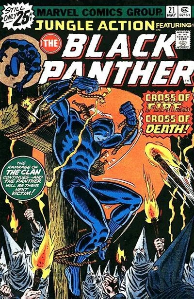 Cover of A Cross Burning Darkly Blackening the Night!