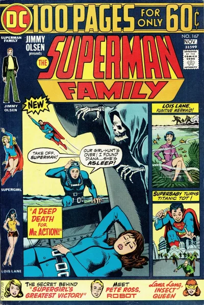 Cover of A Deep Death for Mr. Action / The Trail of the Spider