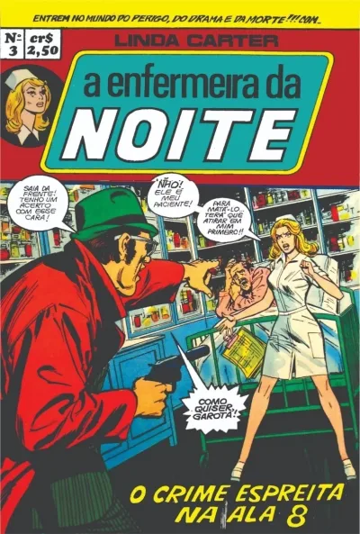 Cover of O crime espreita na ala 8!