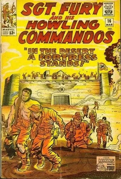 Cover of A Fortress In the Desert Stands