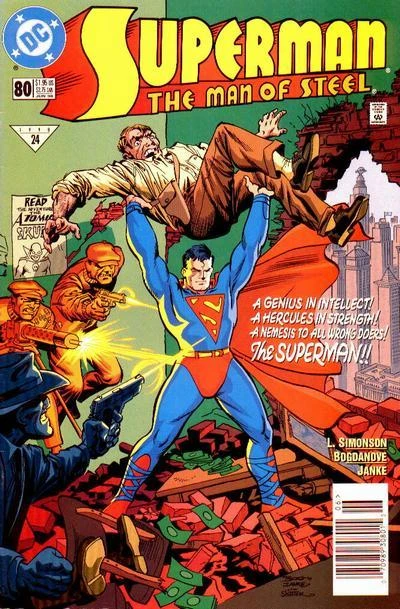 Cover of A Genius in Intellect! A Hercules in Strength! A Nemesis to All Wrong Doers! The Superman!!