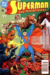 A Genius in Intellect! A Hercules in Strength! A Nemesis to All Wrong Doers! The Superman!!