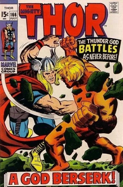 Cover of A God Berserk