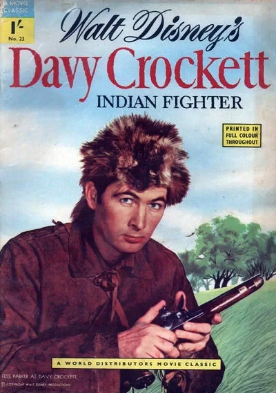 Cover of Davy Crockett Indian Fighter