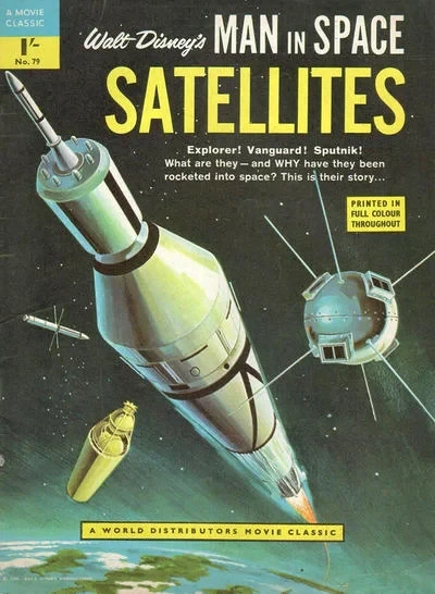 Cover of Man in Space: Satellites