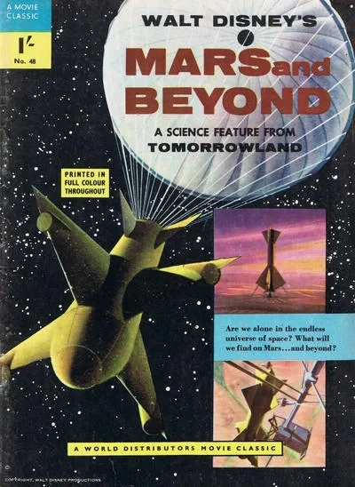Cover of Mars and Beyond