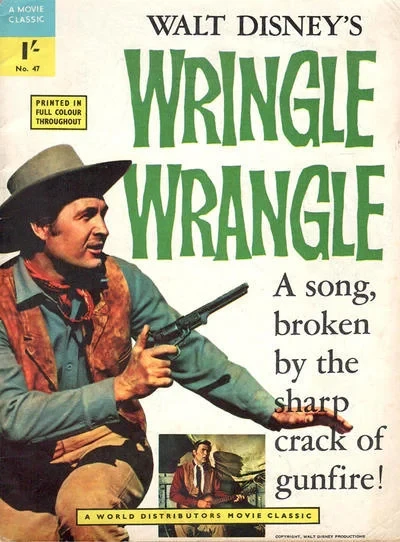 Cover of Walt Disney's Wringle Wrangle