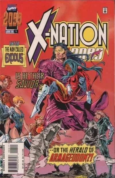 Cover of A Turning Point in the Life of X-Nation as Atlantis Draws: First Blood!