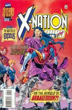 Cover of A Turning Point in the Life of X-Nation as Atlantis Draws: First Blood!