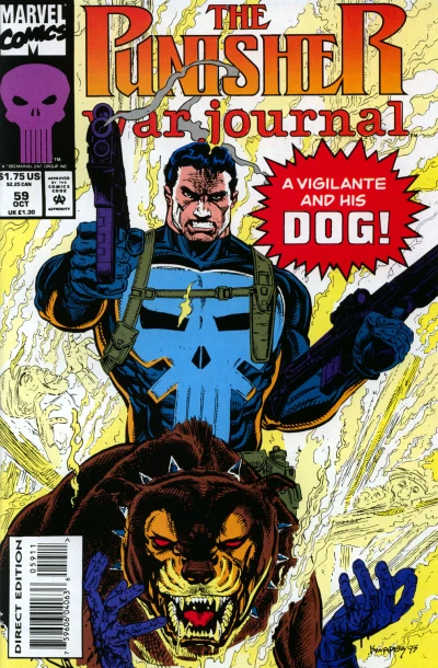 Cover of A Vigilante and His Dog!