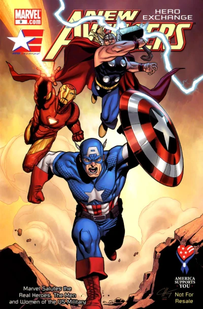 Cover of New Avengers: Hero Exchange
