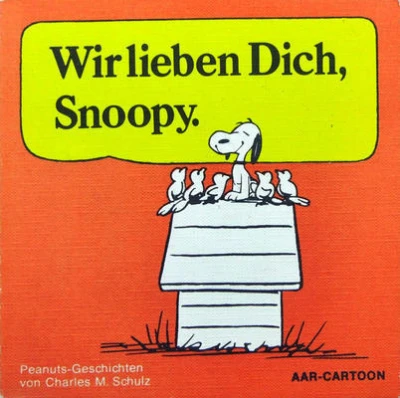 Cover of Wir lieben Dich, Snoopy