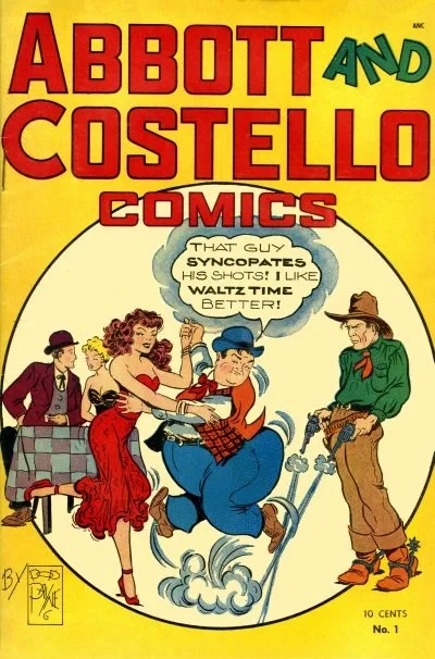 Cover of Abbott and Costello Comics