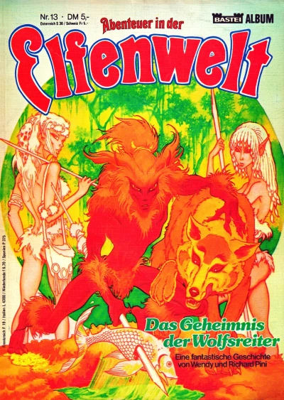 Cover of Das Geheimnis der Wolfsreiter