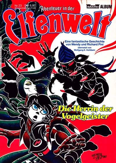 Cover of Die Herrin der Vogelgeister