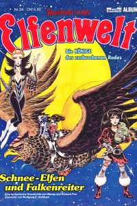 Schnee-Elfen und Falkenreiter