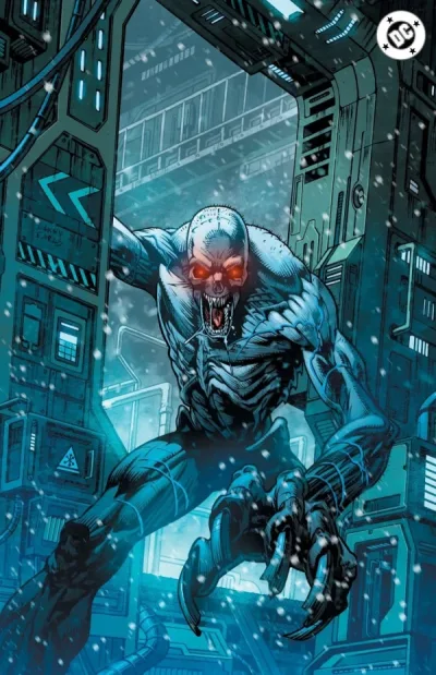 Cover of Fan Expo Dallas 2025 Danny Earls Mr. Freeze Connecting Foil Virgin Variant