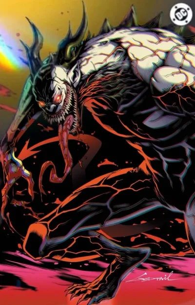Cover of 2nd Printing Godtail Gold Foil Virgin Variant