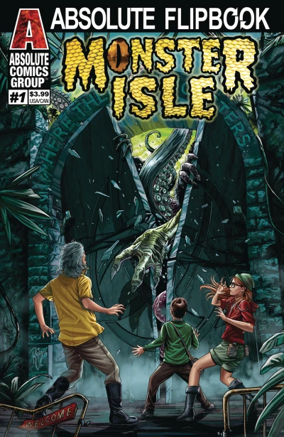 Cover of Pandora's Blogs; Monster Isle