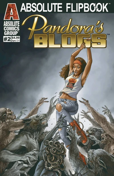 Cover of Pandora's Blogs; Monster Isle