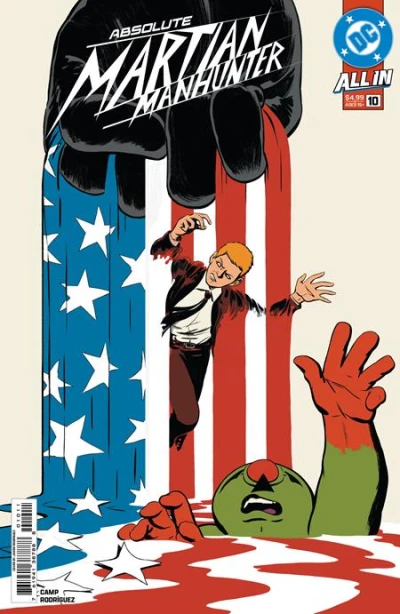 Cover of Absolute Martian Manhunter #10