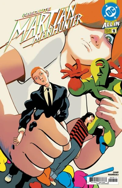 Cover of Absolute Martian Manhunter #9