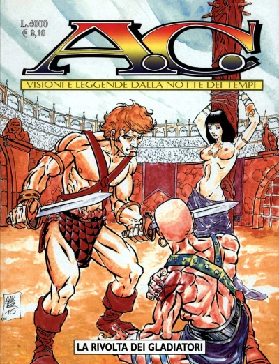 Cover of La rivolta dei gladiatori