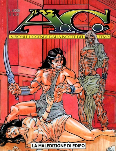 Cover of La maledizione di Edipo