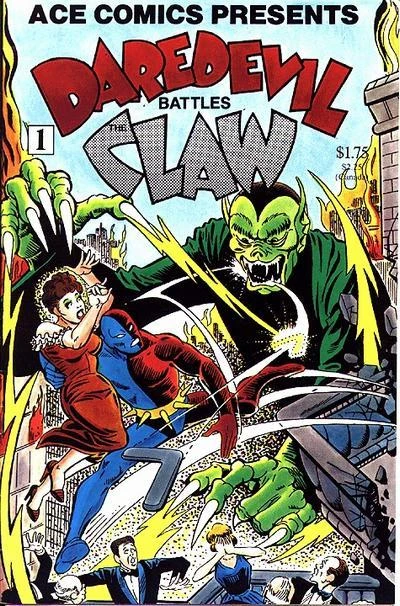 Cover of Daredevil Battles the Claw