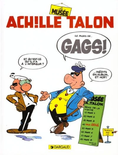 Cover of Le Musée Achille Talon