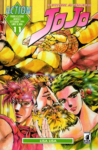 Cover of Le bizzarre avventure di JoJo 11: Lisa Lisa