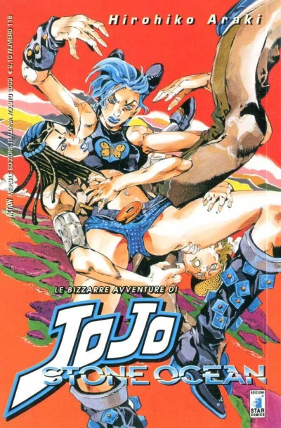 Cover of Le bizzarre avventure di JoJo 113: Stone ocean 19