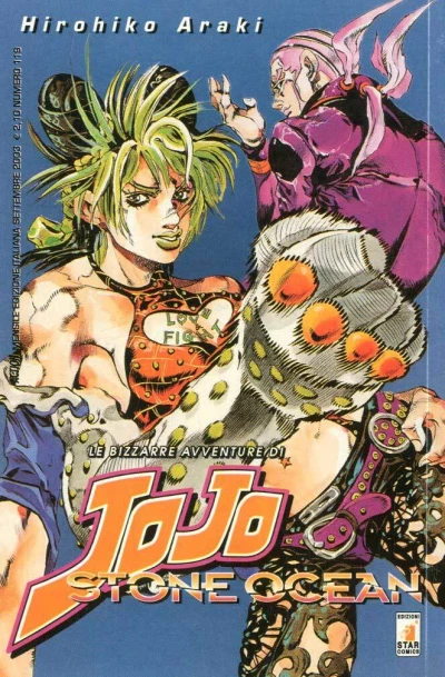 Cover of Le bizzarre avventure di JoJo 114: Stone ocean 20
