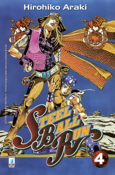 Cover of Steel ball run 4