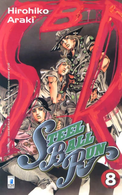 Cover of Steel ball run 8