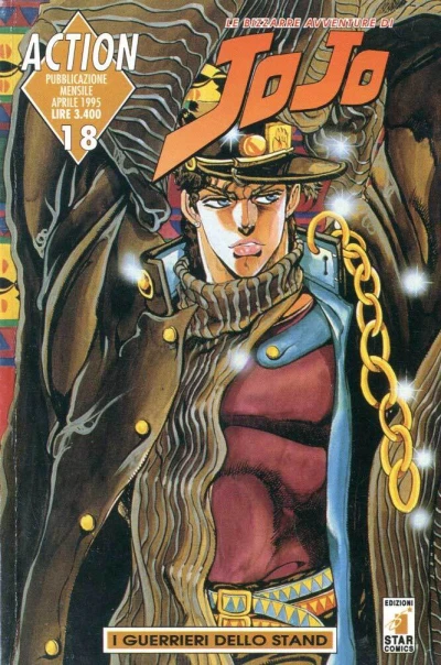 Cover of Le bizzarre avventure di JoJo 18: I guerrieri dello stand
