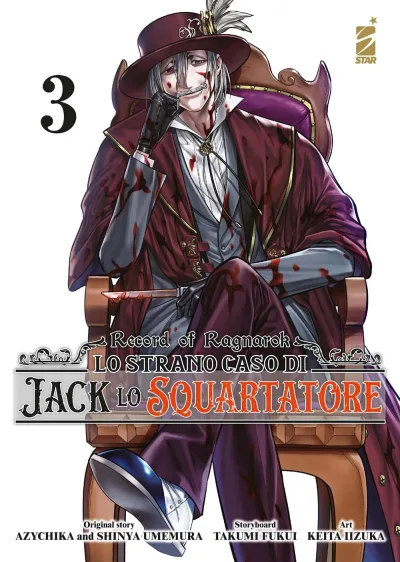 Cover of Record of ragnarok: Lo strano caso di Jack lo squartatore 3