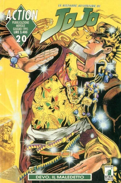 Cover of Le bizzarre avventure di JoJo 20: Devo, il maledetto