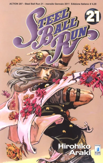 Cover of Steel ball run 21
