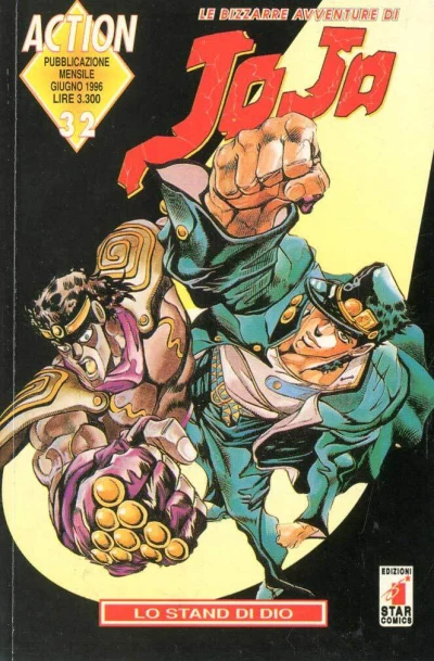 Cover of Le bizzarre avventure di JoJo 32: Lo stand di Dio