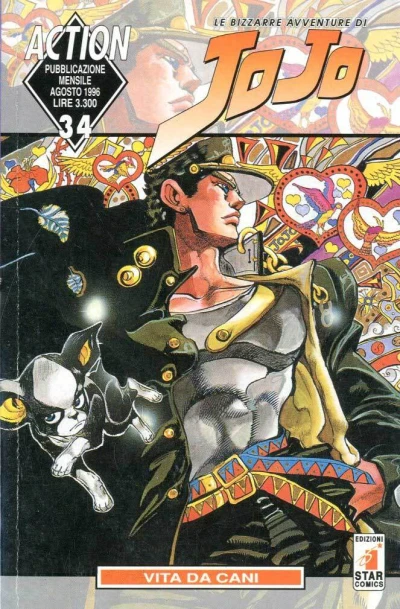 Cover of Le bizzarre avventure di JoJo 34: Vita da cani