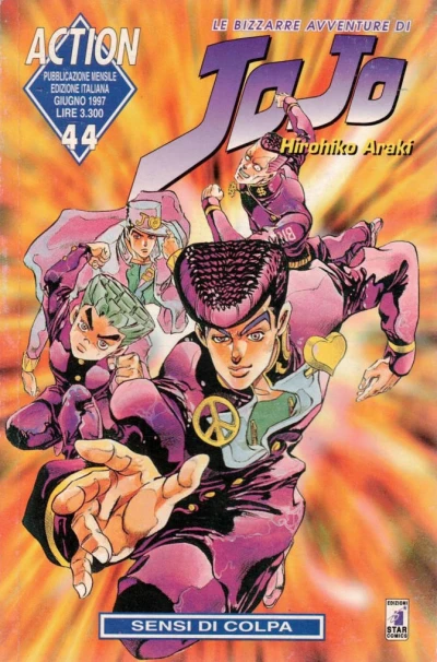 Cover of Le bizzarre avventure di JoJo 44: Sensi di colpa