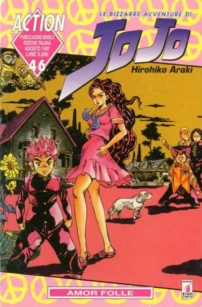 Cover of Le bizzarre avventure di JoJo 46: Amor folle